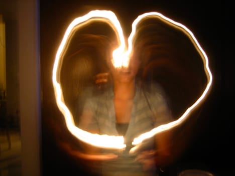 Long-shutter heart