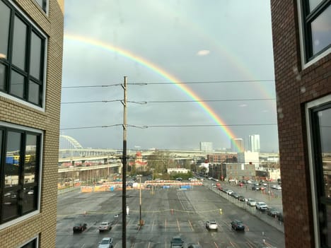 Double rainbow